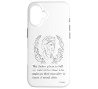 Dante Quote, Divine Comedy, Inferno, Canto 3 Case for iPhone 16