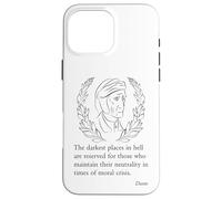 Dante Quote, Divine Comedy, Inferno, Canto 3 Case for iPhone 16 Pro Max