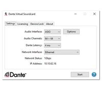 Dante Virtual Soundcard