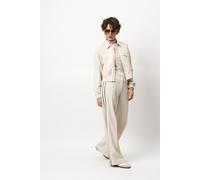 Dante6 Hush Taped Tailored Pants Oatmeal Cream size 42 | Wide Pants Outlet | Women | White 42