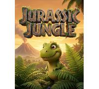 DANTEM Explorers Volume 5: Jurassic Jungle (Rexy the Baby T-Rex): Phonics Activity Book for Kids Ages 4-6: Word Tracing, Coloring and Puzzles