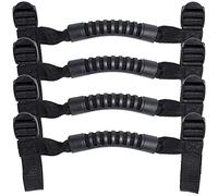 Danti 4 x Grab Handles Grip Handle for Jeep Wrangler YJ TJ JK JKU Sports Sahara Freedom Rubicon X & Unlimited X 2/4 Door Roll Bar 1995-2016