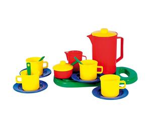 Dantoy 8846 Coffee Set and Cutting Board (18-Piece)