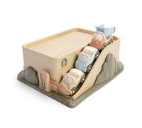 BIOPLASTIC PLAY GARAGE with 3 CARS by DANTOY SUGARCANE sustainable toys NEW 5651