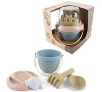 Dantoy Bio Sandbox Set Bucket Sieve Shovel Rake Toy Gift Box