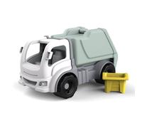 Dantoy Classic Rubbish Truck - Robust Children's Car with Removable Wheelie Bin - Sustainable Toy from Denmark with Nordic Ecolabel - Ideal for Sandpit & Indoor Use - From 3 Years