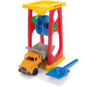 Dantoy Colourful Sand and Water Wheel with Truck and Spade, Made in Denmark