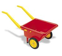 KIDS CHILDRENS RED TOY WHEELBARROW by DANTOY strong sand garden barrow NEW