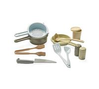 Dantoy Kitchen Set with 12 Pieces of Organic Plastic - For Ages 2 and Up - Nordic Swan Eco-Label