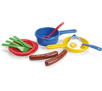 Dantoy Sausage Set, Kids Role Play Pretend Food with 13 Pieces Pretend Play Toys, Made in Denmark,26 x 8 x 16 cm