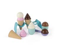 Dantoy - Thorbjørns Eiswaffel-Set bietet Verschiedene Eissorten und Toppings sow
