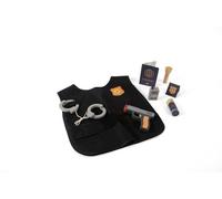 Dantoy wooden police set toy 8 pieces for children