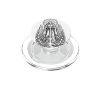 Danu Celtic Mother Goddess Sacred River Line Art PopSockets PopGrip for MagSafe
