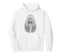 Danu Celtic Mother Goddess Sacred River Line Art Pullover Hoodie