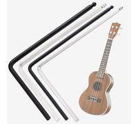 DANUDON 4 Pcs Guitar Truss Rod Wrench Set, 4mm 5mm Guitar Allen Wrench Tool Ball End for Most Guitar Bass Neck Truss Rod Bridge Nut Locking Screw Adjustment, Deep Access Truss Rod Wrench Guitar Tool