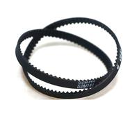 Danveey Cqinju-Synchronous S2M timing belt S2M 136/138/140/142/144 Teeth 68/69/70/71/72 width 3/6/9/10mm Rubber closed-loop 2pcs, 3D Printer(S2M-144 (72 teeth),9mm)