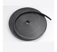 Danveey Cqinju-Synchronous Timing Belt HTD5M Timing Belt Width 15 20 30 40mm Color White Black PU Polyurethane With Steel Core HTD 5M Open Synchronous Pulley, for 3D Printer(10 Meters,Black 10mm)