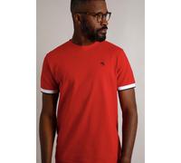 Danville Cotton Pique T-Shirt Weird Fish Red L