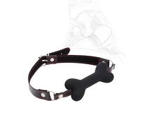 danxceh Bondage Mouth Gag Hound Adjustable Dog Bone Role Play Bite Fetish Erotic Ball Opening Restraints Sex Toy for Men Women