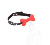 danxceh Bondage Mouth Gag Hound Adjustable Dog Bone Role Play Bite Fetish Erotic Ball Opening Restraints Sex Toy for Men Women