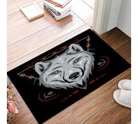 danxceh Soft Bathroom Mat Non Slip,Machine Washable Bathroom Rug Bathmat Bath Mats for Bathtub Shower,The glory of the invasion of horses (2),16x24in