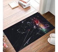 danxceh Soft Bathroom Mat Non Slip,Machine Washable Bathroom Rug Bathmat Bath Mats for Bathtub Shower,Abstract Artificial intelligence. Cloud computing. Machine learning. Technolog,16x24in