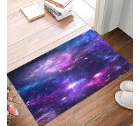danxceh Soft Bathroom Mat Non Slip,Machine Washable Bathroom Rug Bathmat Bath Mats for Bathtub Shower,Small part of an infinite star field of space in the Universe. Elements of thi,16x24in