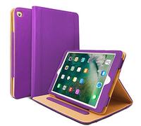 Danycase New iPad 2018/2017 9.7 inch Case 5th/6th Generation Auto Sleep/Wake Cover Stand Folio Cover Case for Apple iPad 9.7 inch, Also Fit iPad Air 2 / iPad Air(Purple)