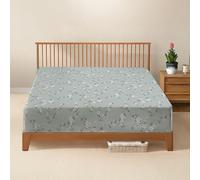 DANYDude 100% Egyptian Cotton Floral Printed Super King Fitted Sheet 400 Thread Count Fitted Sheets Super King Soft & Machine Washable 30cm/12” Extra Deep Fitted Bed Sheets Room Decor