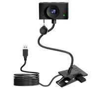Danyesth Webcam for PC,Full HD 1080p 30fps USB Laptop Camera with Microphone,Flexible Zoom Web Computer Camera with Privacy Cover for Desktop Conference Meetings Video Call,Black