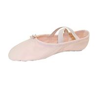 Danzcue Womens Split Sole Canvas Ballet Shoes Pink 4 UK/7 M US