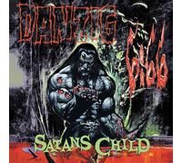 DANZIG - 6 66 SATAN'S CHILD - BLACK SPLASH OF BLOOD RED - Vinyl Record - P4z