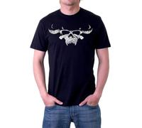 Danzig Demon Skull Logo Tee Men's T-Shirt (Large)
