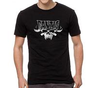 Danzig Logo Men Black T-Shirt Men Shirt Rock Band Tee(XX-Large)
