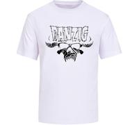 Danzig Logo Men T-Shirt Men Shirt Tee Short Sleeve Tee Streetwears Unisex Crewneck Tee Shirt White(Large)