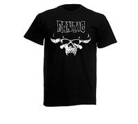 Danzig Logo Mens Unisex Black Rock T-Shirt New Sizes(X-Large)