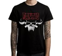 Danzig Shirt American Heavy Metal Music Band Glenn Danzig Black Men T Shirt Size XXL