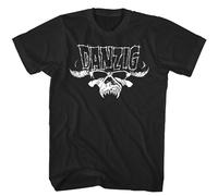 Danzig Skelly Logo Mens Short Sleeve T Shirt 90s Metal Band Vintage Style Graphic Tees