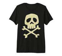 Danzig Style Misfit Harlock Skull Premium T-Shirt