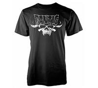 Danzig T Shirt Logo Mens Black Punk Rock Metal Unisex Tee New Black(Large)