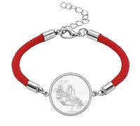 Dao China Cattle Lao Tzu Lucky Red String Bracelet Rope Bracelet Handmade