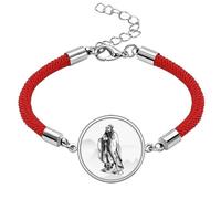 Dao China Lao Tzu Lucky Red String Bracelet Rope Bracelet Handmade