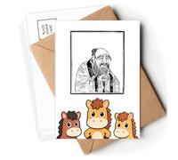 Dao Lao Tzu China Postcards Envelopes Cards Mailing Year Horse