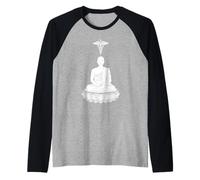 Dao Meditation Taoism Chinese Astral Projection Tao Raglan Baseball Tee