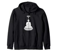 Dao Meditation Taoism Chinese Astral Projection Tao Zip Hoodie