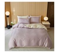 DAO-UPPSE 3-Piece Luxury Bedding Ensemble With Duvet Cover, Premium Complete Set For Refined Bedroom Comfort(Blue,180 * 220cm/71 * 87in)