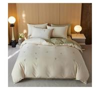 DAO-UPPSE 3-Piece Luxury Bedding Ensemble With Duvet Cover, Premium Complete Set For Refined Bedroom Comfort(Pink,180 * 200cm/71 * 79in)