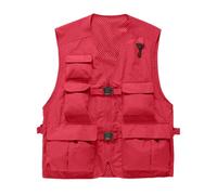 Daoba Men Women Outdoor Vest Multi Pockets Camping Fishing Photography Waistcoat Casual Outwear