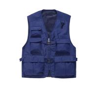 Daoba Men Women Outdoor Vest Multi Pockets Camping Fishing Photography Waistcoat Casual Outwear