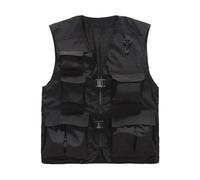 Daoba Men Women Outdoor Vest Multi Pockets Camping Fishing Photography Waistcoat Casual Outwear